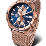 Almaz - Mesh Rose Gold PVD Bracelet