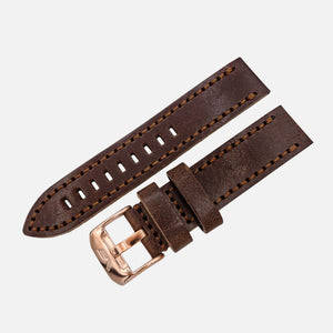 Almaz - Leather strap #262-2 (brown)