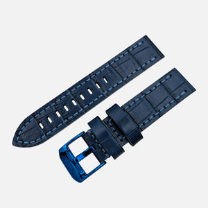 Almaz - Leather strap #657 (blue)
