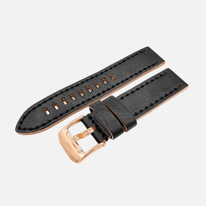 Almaz - Leather strap #259 (black)