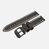 Almaz - Leather strap #257 (black)