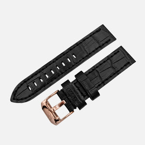 Almaz - Leather strap #653 (black)