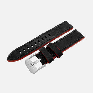 Almaz - Leather strap #391 (black)