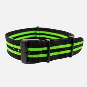 Almaz - Textile strap #261 (green)