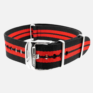 Almaz - Textile strap #258 (red)
