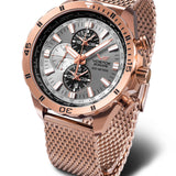 Almaz - Mesh Rose Gold PVD Bracelet