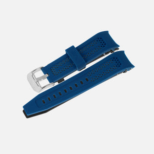 Atomic Age - Silicon strap #696 (blue)