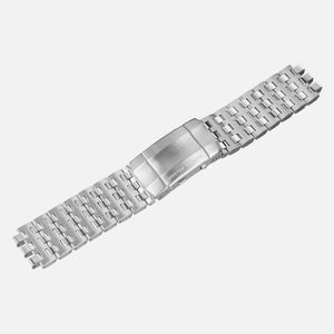 Atomic Age - Polished stainless steel metal bracelet
