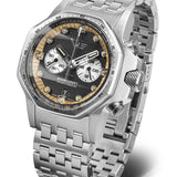 Atomic Age - Integrated Stainless Steel Solid Bracelet