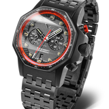 Sakharov VK64-640C699 Set with Integrated Black PVD Stainless Steel Solid Bracelet