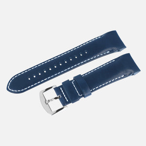 Batiscafos - Leather strap #768 (blue)