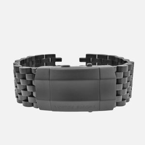 Batiscafos - Black PVD stainless steel solid bracelet #530