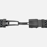 Batiscafos - Black PVD stainless steel solid bracelet #530
