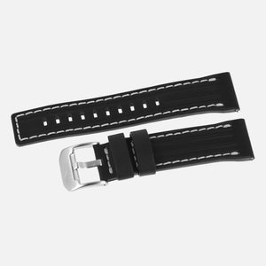 Expedition (North Pole) - Leather strap #729 (black)