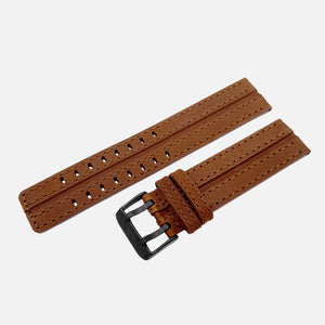 Expedition (North Pole1) - Leather strap #554 (brown) 43mm