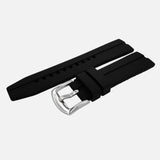 Expedition (North Pole1) - Silicone strap #258 (black) 43mm