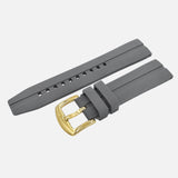Expedition (North Pole1) - Silicone strap #521 (grey) 43mm