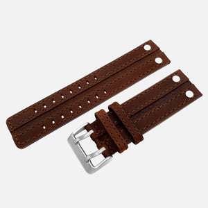 Expedition (North Pole1) - Leather strap #545 (brown) 47mm