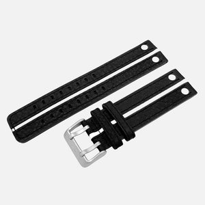 Expedition (North Pole1) - Leather strap #5199 (black) 47mm