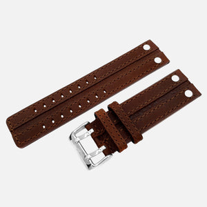Expedition (North Pole1) - Leather strap #545 (brown) 47mm