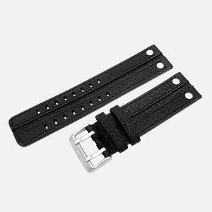 Expedition (North Pole1) - Leather strap #544 (black) 47mm