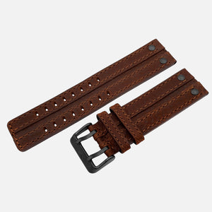 Expedition (North Pole1) - Leather strap #200 (brown) 47mm