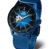 Limousine - Mesh Blue PVD Bracelet