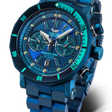 Lunokhod - Blue PVD Solid Bracelet