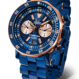 Lunokhod - Blue PVD Solid Bracelet