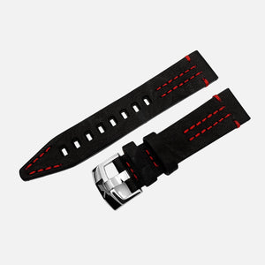 N1 Rocket - Leather strap #563 (black)