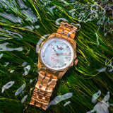 Vilnelé VS42-125B754 Set with the Rose Gold PVD Stainless Steel Solid bracelet