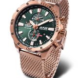 Almaz - Mesh Rose Gold PVD Bracelet