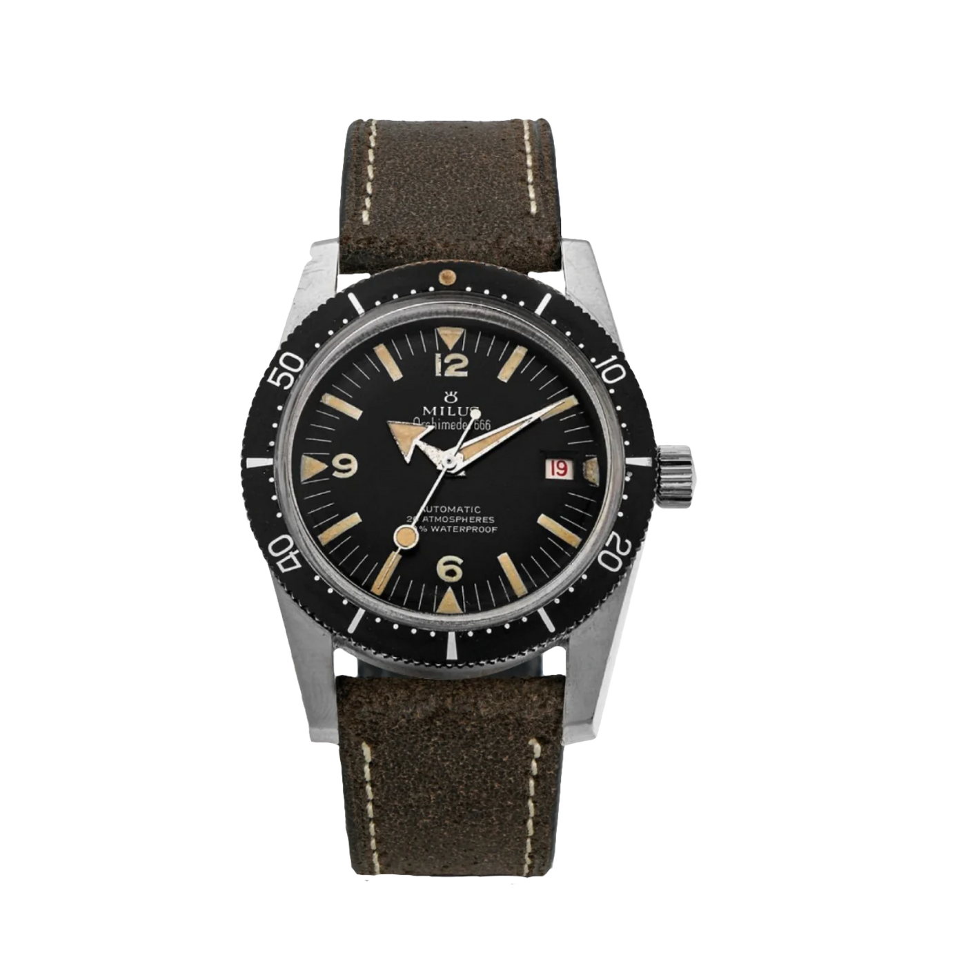 Archimedes by Milus dial detail