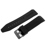 Ekranoplan (512) - Black Silicone Strap
